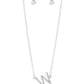 INITIALLY Yours - W - White Necklace