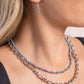 A Pop of Color - Blue Necklace
