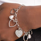 GLOW Your Heart - White Bracelet