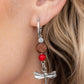 Paparazzi ♥ Take BEAD - Red ♥ Earrings