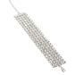 Paparazzi ♥ GLASSY Gallery - White ♥ Bracelet