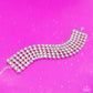 Paparazzi ♥ GLASSY Gallery - White ♥ Bracelet