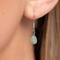 Carved Confidence - Green Necklace