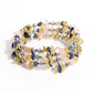 Stacking Stones - Yellow Bracelet