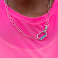 Dont Want to Miss a STRING - Blue Necklace