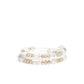 Notoriously Nuanced - White Bracelet