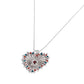 Flirting Ferris Wheel - Red Necklace