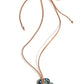 Tied Triumph - Brown Necklace