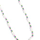 Colorblock Charm - Green Necklace