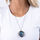 Flowering Fantasy - Blue Necklace