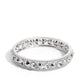 Paparazzi ♥ Polishing Promise - White ♥ Bracelet ***Runs Small***
