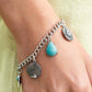 Paparazzi ♥ Nimble Nomad - Blue ♥ Bracelet