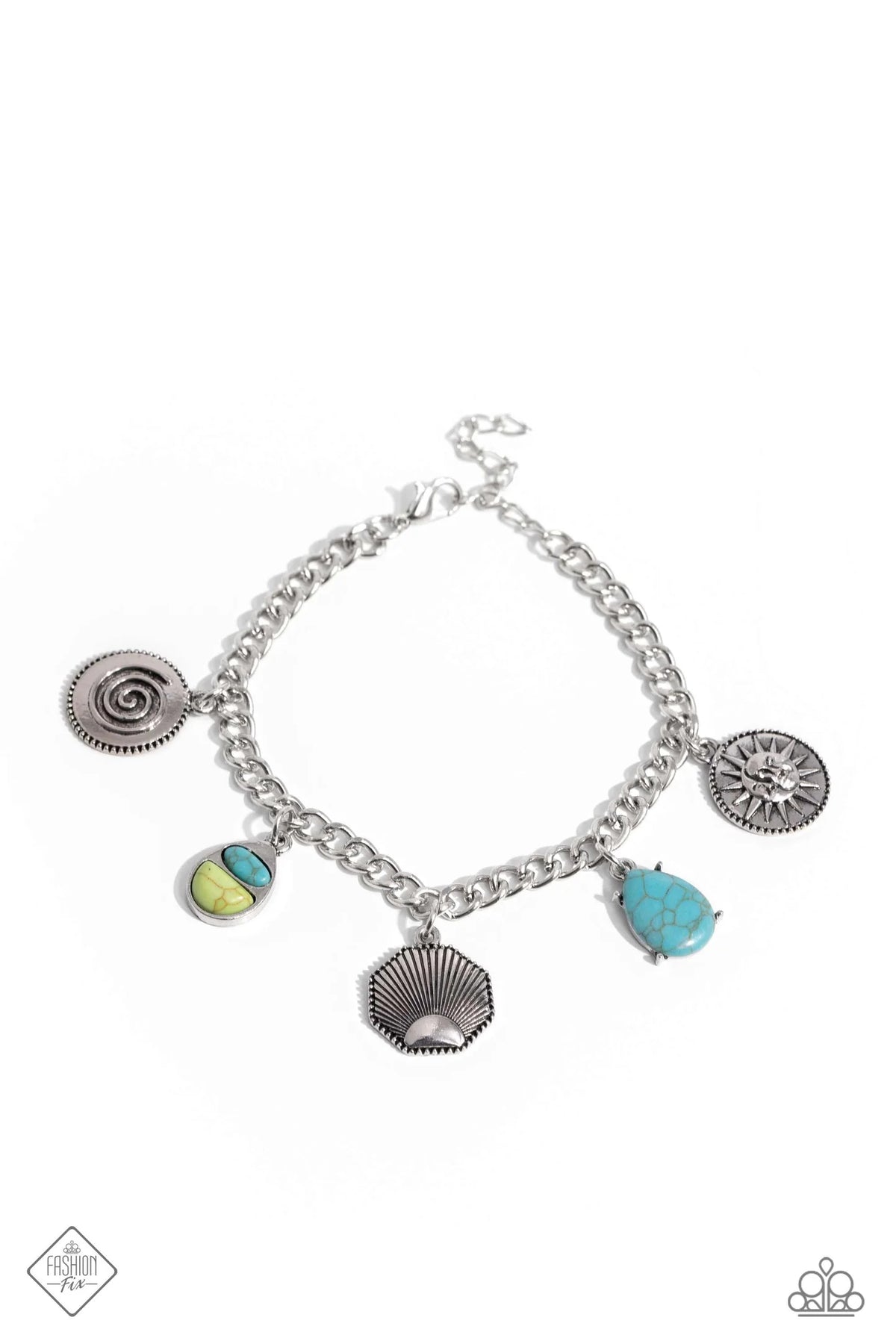 Paparazzi ♥ Nimble Nomad - Blue ♥ Bracelet