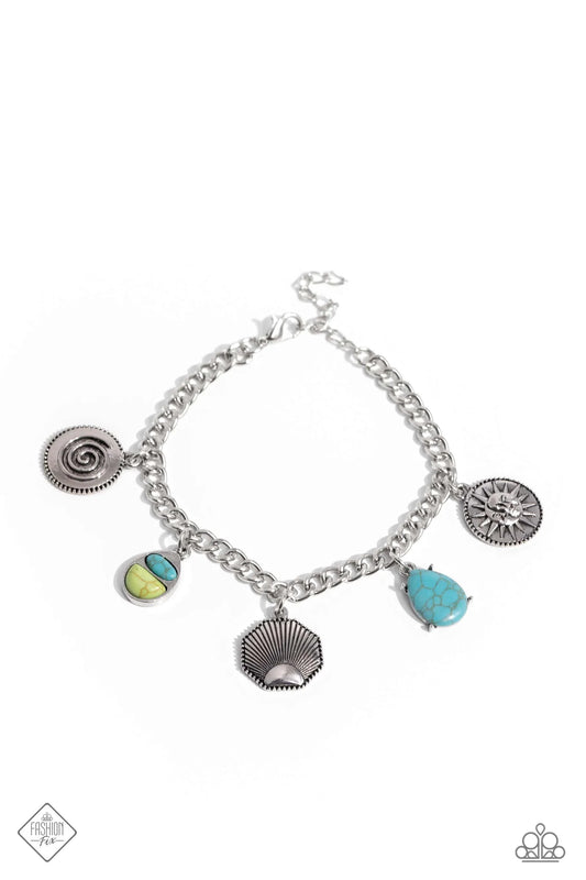 Paparazzi ♥ Nimble Nomad - Blue ♥ Bracelet