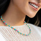Paparazzi ♥ Arid Ambiance - Blue ♥ Necklace