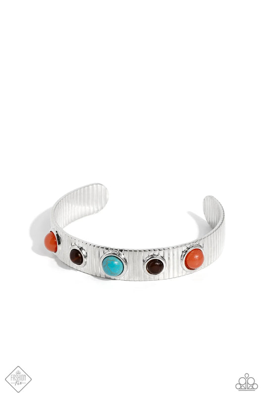 Paparazzi ♥ Dedicated Desertscape - Blue ♥ Bracelet