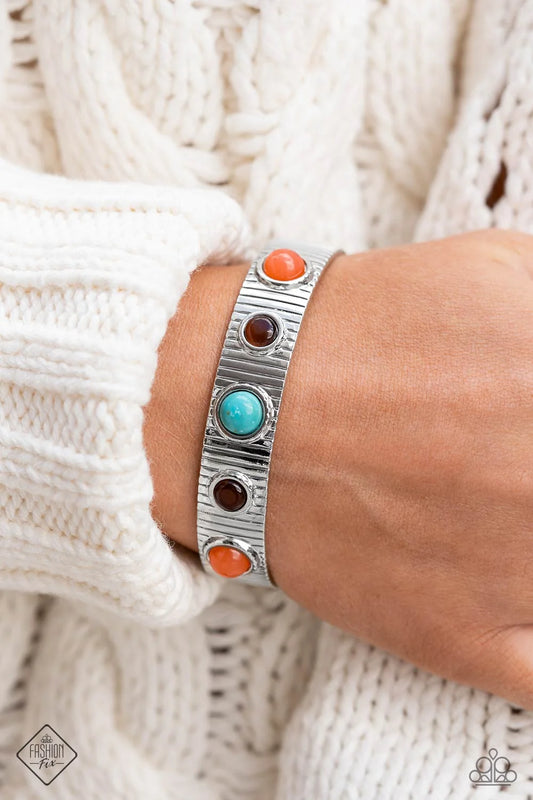 Paparazzi ♥ Dedicated Desertscape - Blue ♥ Bracelet