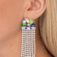 Horizontal Hallmark - Blue Earring