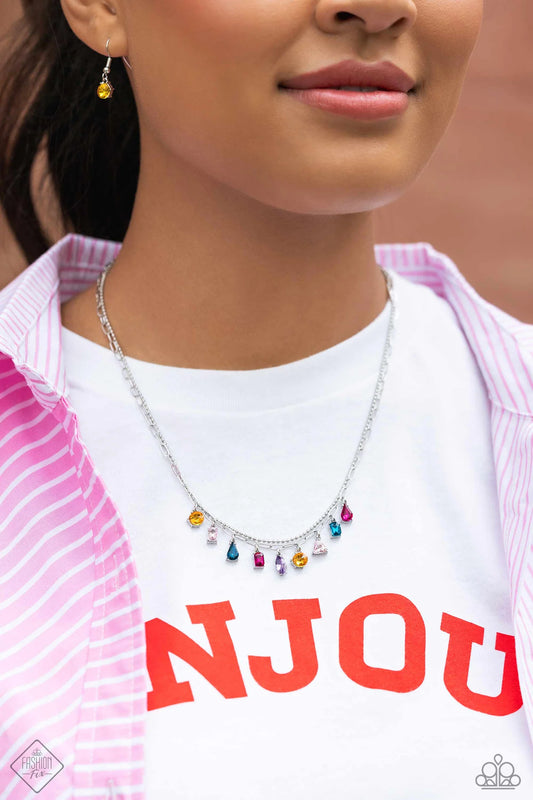Paparazzi ♥ Concession Couture - Multi ♥ Necklace