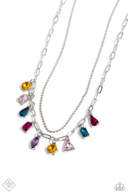 Paparazzi ♥ Concession Couture - Multi ♥ Necklace