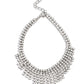 Paparazzi ♥ Curtain Confidence - White ♥ Anklet
