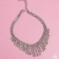 Paparazzi ♥ Curtain Confidence - White ♥ Anklet