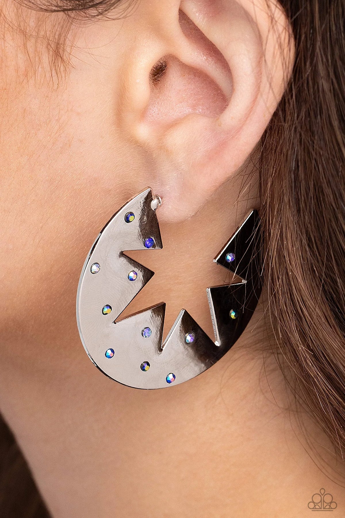 Paparazzi ♥ Starry Sensation - Blue ♥ Earrings