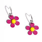 Paparazzi ♥ More FLOWER To You! - Pink ♥ Earrings