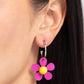 Paparazzi ♥ More FLOWER To You! - Pink ♥ Earrings