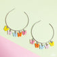 Paparazzi ♥ Bemusing Butterflies - Multi ♥ Earrings