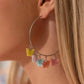Paparazzi ♥ Bemusing Butterflies - Multi ♥ Earrings