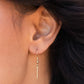 Paparazzi ♥ Linear Leap - Gold ♥ Necklace