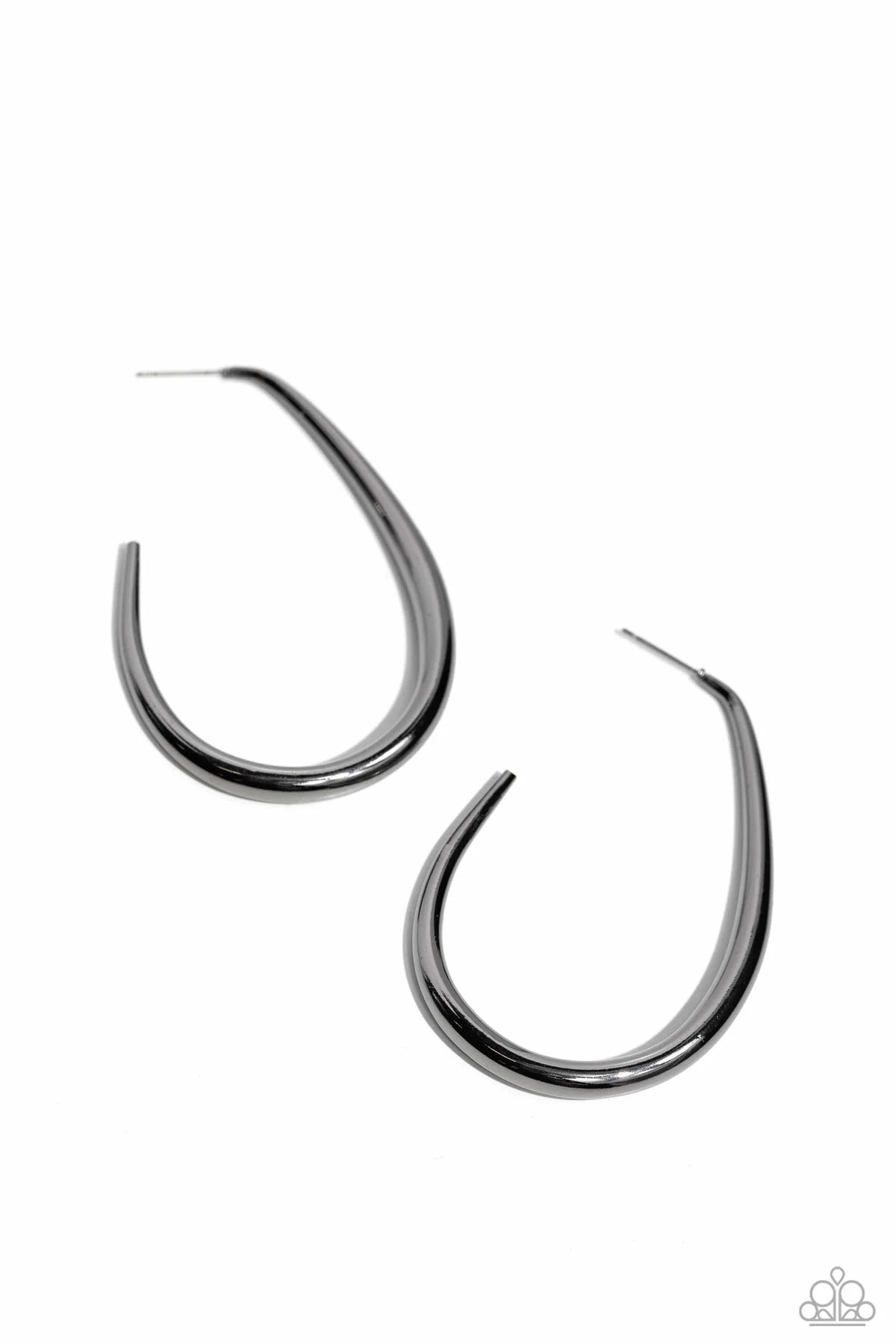 Paparazzi ♥ Exclusive Element - Black ♥ Earrings
