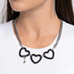 Paparazzi ♥ Heart Homage - Black ♥ Necklace