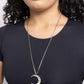 Lunar Landmark - White Necklace