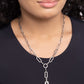 Refined Rebel - White Necklace