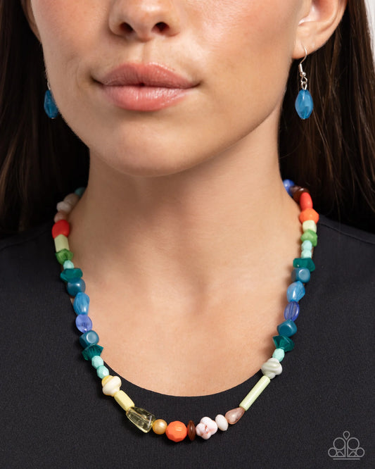 Paparazzi ♥ Colored Can-Can - Multi ♥ Necklace