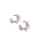 Paparazzi Earring ~ Elite Expense - Pink