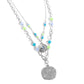 Paparazzi ♥ Sand Dollar Season - Blue ♥ Necklace
