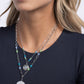 Paparazzi ♥ Sand Dollar Season - Blue ♥ Necklace