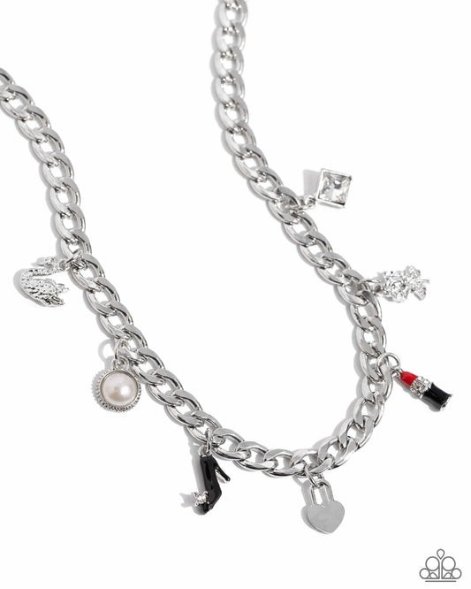 Paparazzi ♥ Shopaholic Slay - Red ♥ Necklace