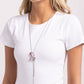 Focused Flutter - Pink Necklace