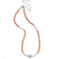 Aerial Action - Orange Necklace