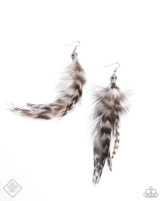 Paparazzi ♥ Delicate Desert - Brown ♥ Earrings