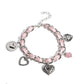 Paparazzi ♥ Charming Contender - Pink ♥ Bracelet