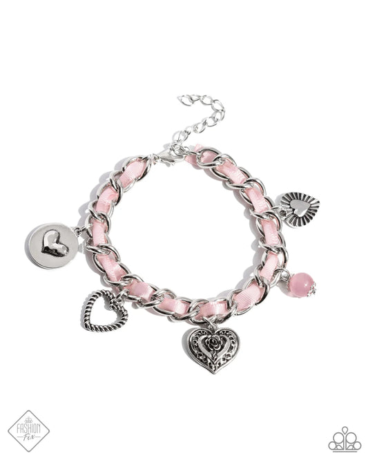 Paparazzi ♥ Charming Contender - Pink ♥ Bracelet