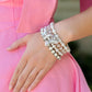 Paparazzi Feminine Charm - Pink Bracelet