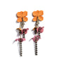 Paparazzi ♥ Capitol Chic - Multi ♥ Post Earrings