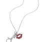 Read My Lips! - Red Necklace