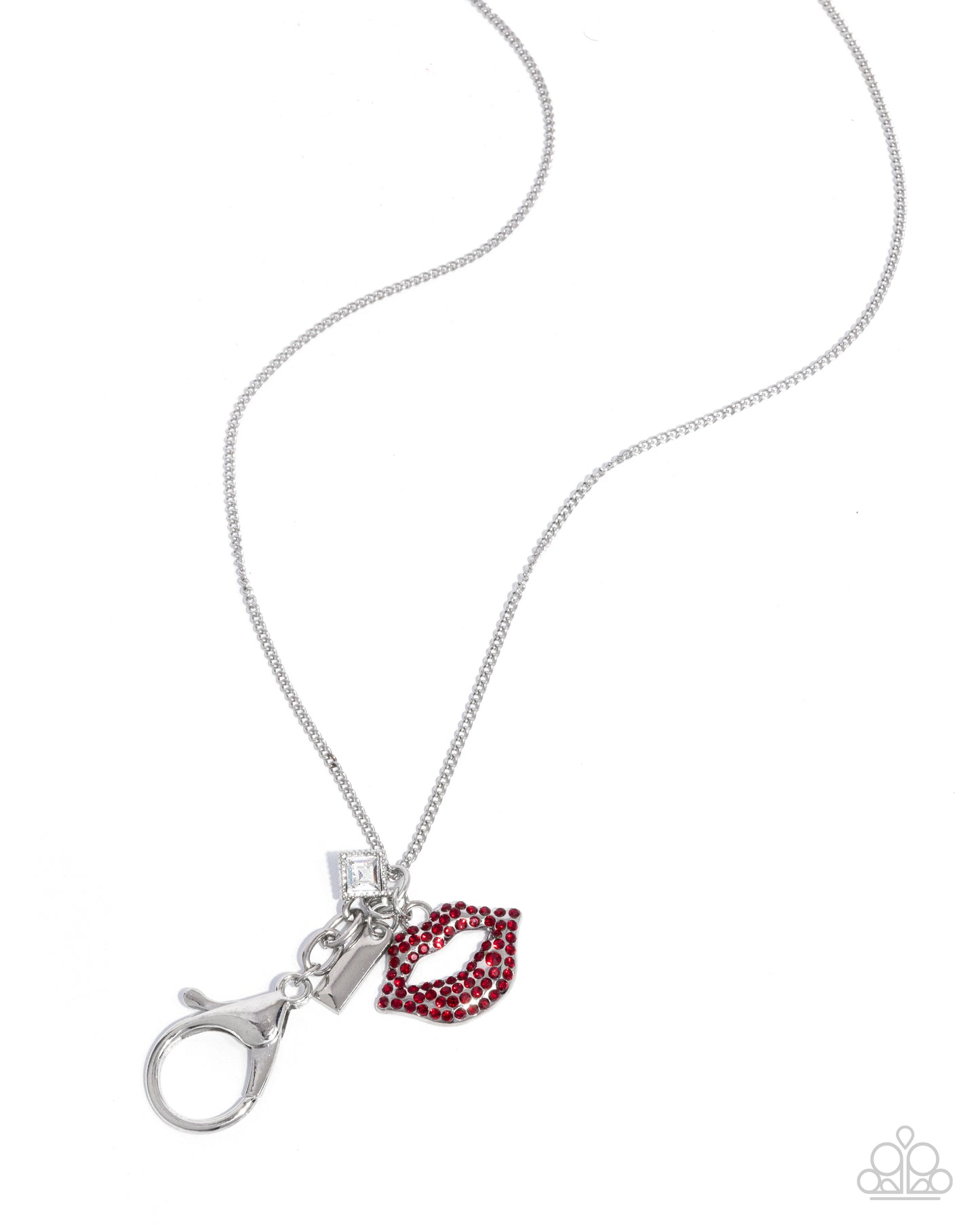 Read My Lips! - Red Necklace